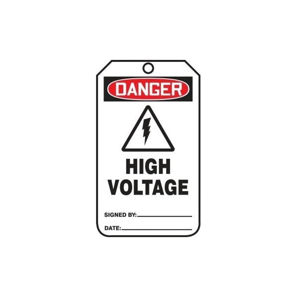 Accuform PF-Cardstock, 3-1/4 in Width, 1/4 in Height, , 25 PK MDT003CTP - main